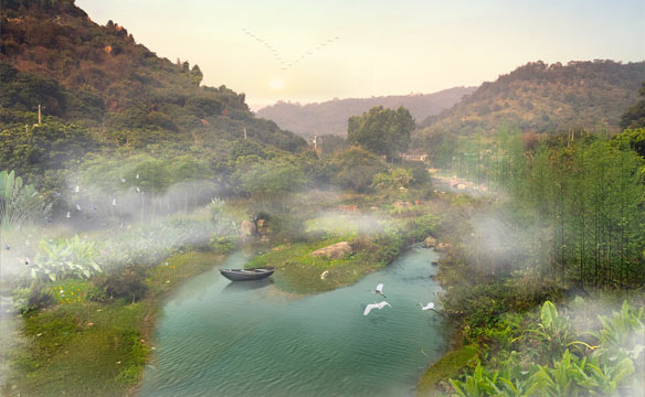 厦门同安莲花溪小流域治理