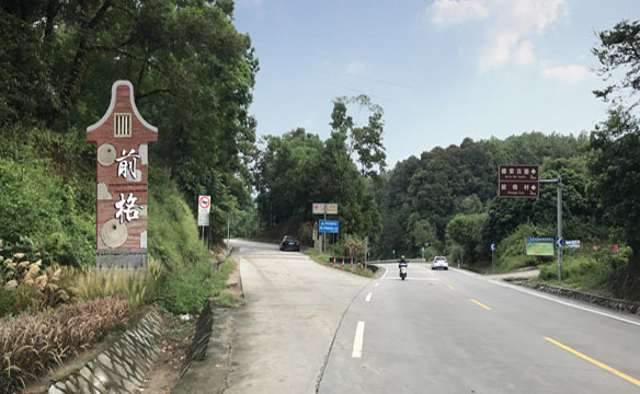 厦门同安前格村道路沿线景观