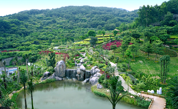 厦门海沧大屏山南入口景观