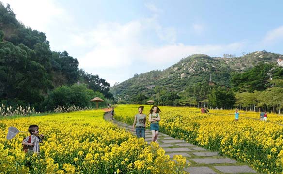 漳州港南鼎山旅游项目